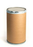 BASCO 20 Gallon Fiber Drum, Lok-Rim ®, UN Rated, Steel Cover