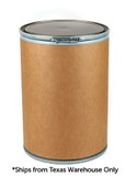 BASCO 30 Gallon Fiber Drum, Lok-Rim ®, UN Rated, Steel Cover