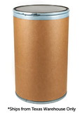 BASCO 55 Gallon Fiber Drum, Lok-Rim ®, UN Rated, Steel Cover