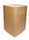 BASCO 55 Gallon Square Fiber Drum, UN Rated, Fiber Cover, Price/each