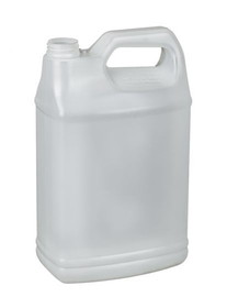 BASCO 1 Gallon F-Style Plastic Bottles - Natural HDPE