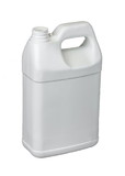 BASCO 1 Gallon F-Style White HDPE Bottle