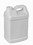 BASCO 2.5 Gallon F-Style White HDPE Bottle, Price/each