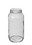 BASCO 32 oz Wide Mouth Glass Jar - 70-400 mm, Price/each