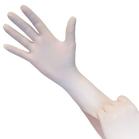 BASCO Distinct &#174; Latex Examination Gloves, Powder Free, White - X-Large