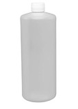 BASCO 32 oz Plastic Cylinder Bottle with Cap