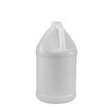 BASCO 1 Gallon Round Natural Plastic Bottle