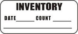BASCO Inventory Label - Inventory, Date, Count