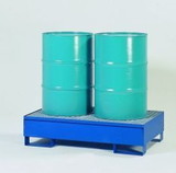 BASCO All Steel Spill Containment Pallet Holds 2 Drums