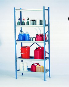 BASCO Containment Shelving System - 36 Inch X 18 Inch X 84 Inch