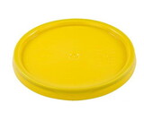 Basco MML7069 3.5, 5, 6.5 Gallon Tear Tab Poly Pail Lid, UN Rated, Yellow