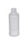 BASCO 4 oz Plastic Modern Round Bottle - Natural, Price/each