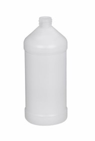 BASCO Plastic Modern Round Bottle - 32 oz.