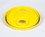 BASCO Plastic Pail Lid with Screw Cap Opening - Yellow, Price/Each