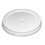 BASCO UN Rated Plastic Pail Lid with Tear Tab - White, Price/each