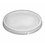 BASCO 7 Gallon Plastic Pail Lid with Tear Tab - Natural, Price/each
