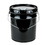 BASCO 5 Gallon Steel Pail, Open Head, Lug, Flexspout &#174; Opening - Black, Price/Each