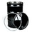 BASCO 55 Gallon Steel Drum, Open Head, UN Rated, Bolt Ring - Black, Price/each