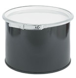 BASCO 5 Gallon Steel Drum, Open Head, UN Rated, Quick Lever