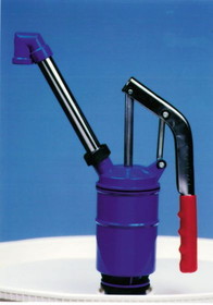 BASCO High Viscosity Lever Action Drum Pump - High Angle Discharge Spout