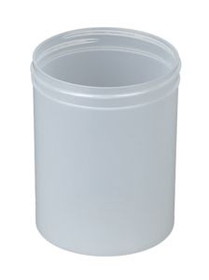 BASCO 8 oz Polypropylene Straight Sided Jar