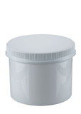 BASCO 32 oz Wide Mouth Polypropylene Jar with Lid
