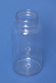 BASCO 5 oz Clear Plastic PET Packer Bottle