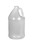 BASCO 1 Gallon Natural Plastic Round Bottle, Price/each