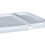 Basco RHL5005 5.3 Gallon EZ Stor Pail Hinged Cover, White, Price/each