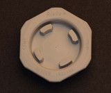 BASCO 2 Inch Hex-Head Nylon Plug With Irr Poly Gasket