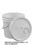 BASCO RightPail &#153; 2 Gallon Open Head Plastic Bucket - White - 70 mil, Price/each