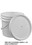 BASCO RightPail &#153; 3.5 Gallon Open Head Plastic Bucket - White - 90 mil, Price/each
