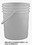 BASCO RightPail &#153; 5 Gallon Open Head Plastic Bucket with Plastic Handle - Natural, Price/each