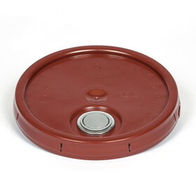 Basco RSL7030 5 Gallon Tear Tab Poly Pail Lid, Flexspout &#174;, Mobile Red