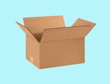 BASCO Cardboard Boxes, 12 Inch x 9 Inch x 6 Inch, Single Wall 32 ECT, Kraft Corrugated