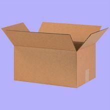 BASCO Cardboard Boxes, 16 Inch x 10 Inch x 10 Inch, Single Wall 32 ECT, Kraft Corrugated