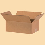 BASCO Cardboard Boxes, 16 Inch x 12 Inch x 8 Inch, Single Wall 32 ECT, Kraft Corrugated