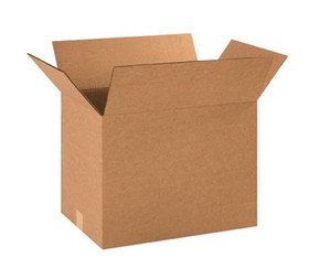 BASCO Cardboard Boxes, 18 Inch x 12 Inch x 14 Inch, Single Wall 32 ECT, Kraft Corrugated