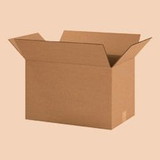 BASCO Cardboard Boxes, 20 x 14 x 12 Inches, Single Wall 32 ECT, Kraft Corrugated
