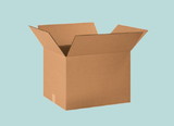 BASCO Cardboard Boxes, 20 Inch x 16 Inch x 14 Inch, Single Wall 32 ECT, Kraft Corrugated
