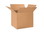 BASCO Cardboard Boxes, 24 Inch x 20 Inch x 20 Inch, Single Wall 32 ECT, Kraft Corrugated, Price/each