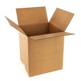 BASCO Cardboard Boxes, 7 Inch x 7 Inch x 10 Inch, Single Wall 32 ECT, Kraft Corrugated