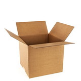BASCO Cardboard Boxes, 7 Inch x 7 Inch x 6 Inch, Single Wall 32 ECT, Kraft Corrugated