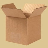 BASCO Cardboard Boxes, 9 Inch x 9 Inch x 5 Inch, Single Wall 32 ECT, Kraft Corrugated