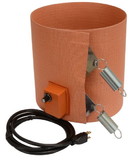 BASCO Silicone Rubber Drum Heater - 9.5 Inch Wide - 15 Gallon