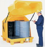 BASCO Secure Secondary Containment Inside or Outside 4 Drum