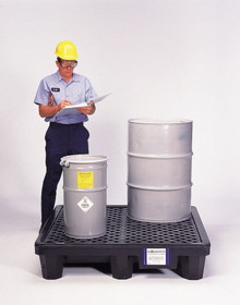 BASCO Ultra-Spill Pallets Economy 2 Drum Model