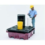 BASCO SpillKing ™ Containment Basin With Flat Deck Pallet - No drain