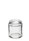 BASCO 4 oz Straight Sided Glass Jar