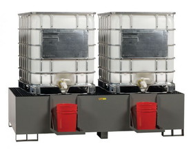 BASCO SST-IBC-2 Containment &amp; Dispensing Station for Two IBC Tanks